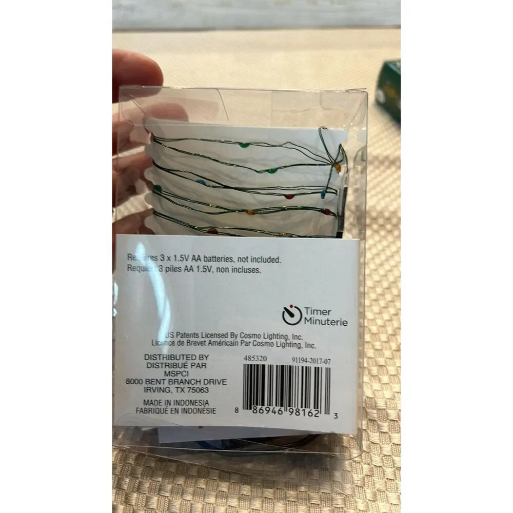 Lot of 3 All new Mini Christmas Lights